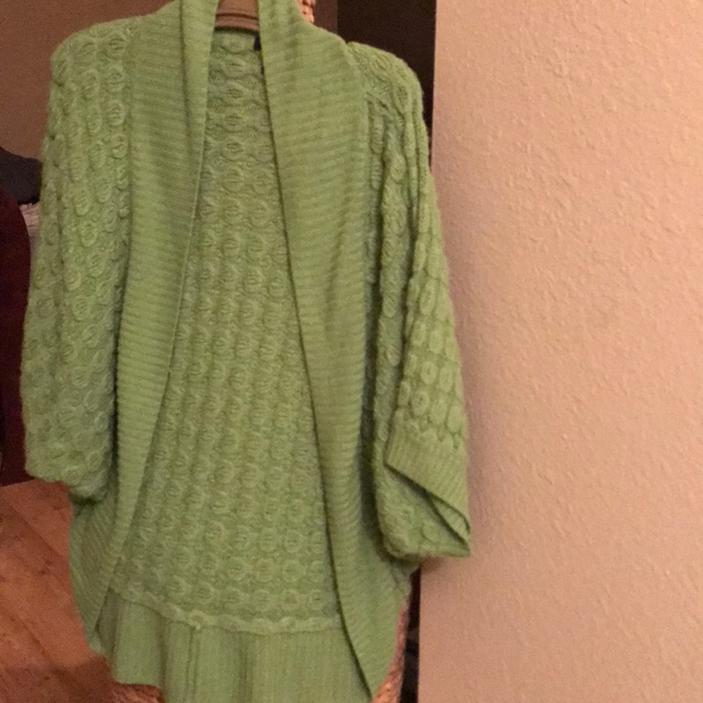 Green sweater